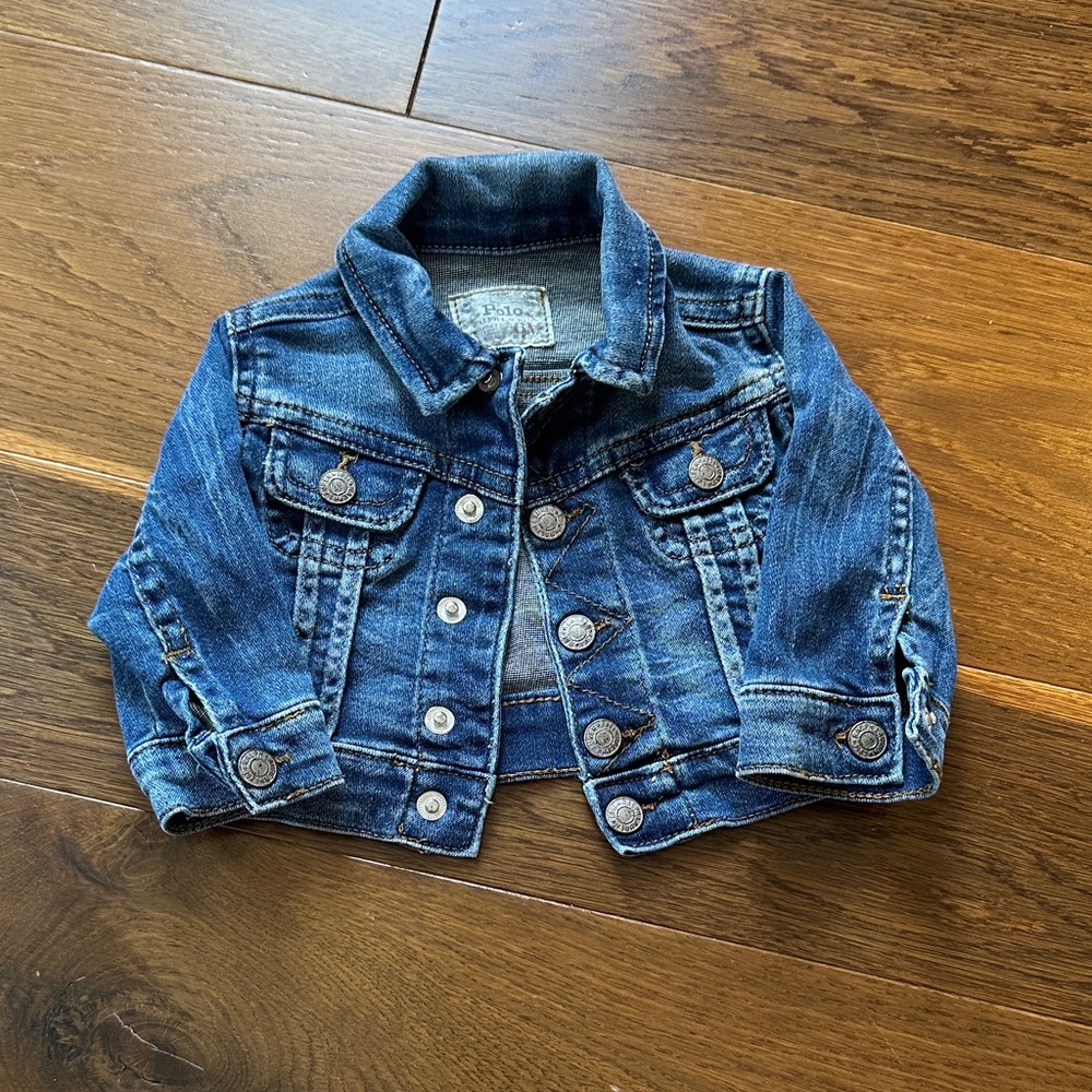 RALPH LAUREN Classic Blue Jean Jacket for Kids